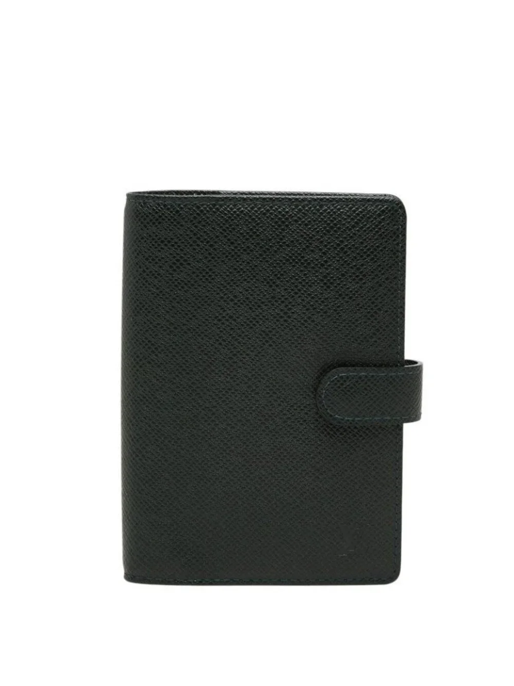 Louis Vuitton Taiga Agenda PM Notebook Cover Esepia Green Leather